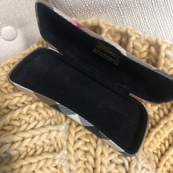Pre-Owned-BURBERRY Hard Case for Glasses - Picture 3 of 6